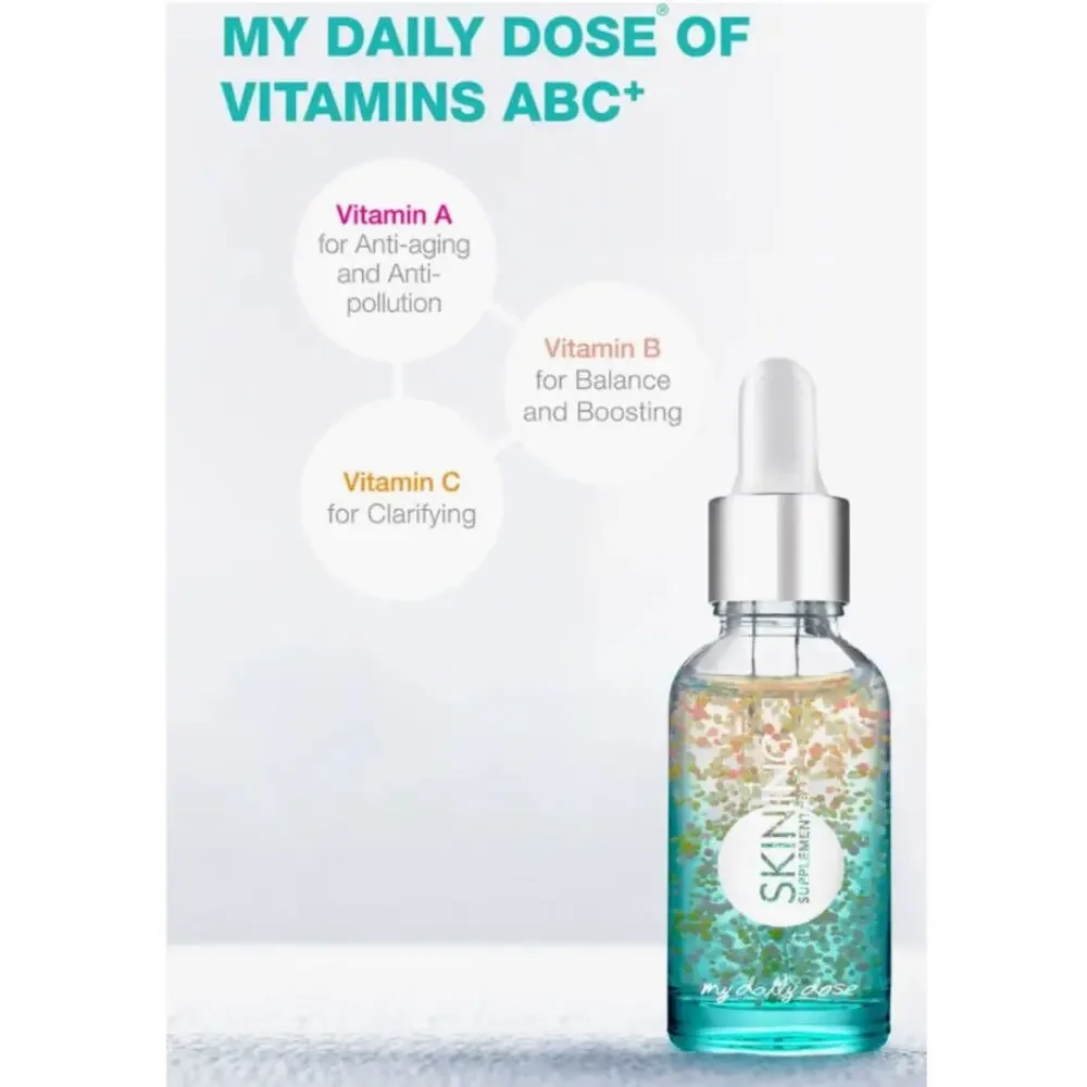 Skin Inc My Daily Dose of Vitamins ABC Serum Balance Detox Antioxidant‎ 0.68oz